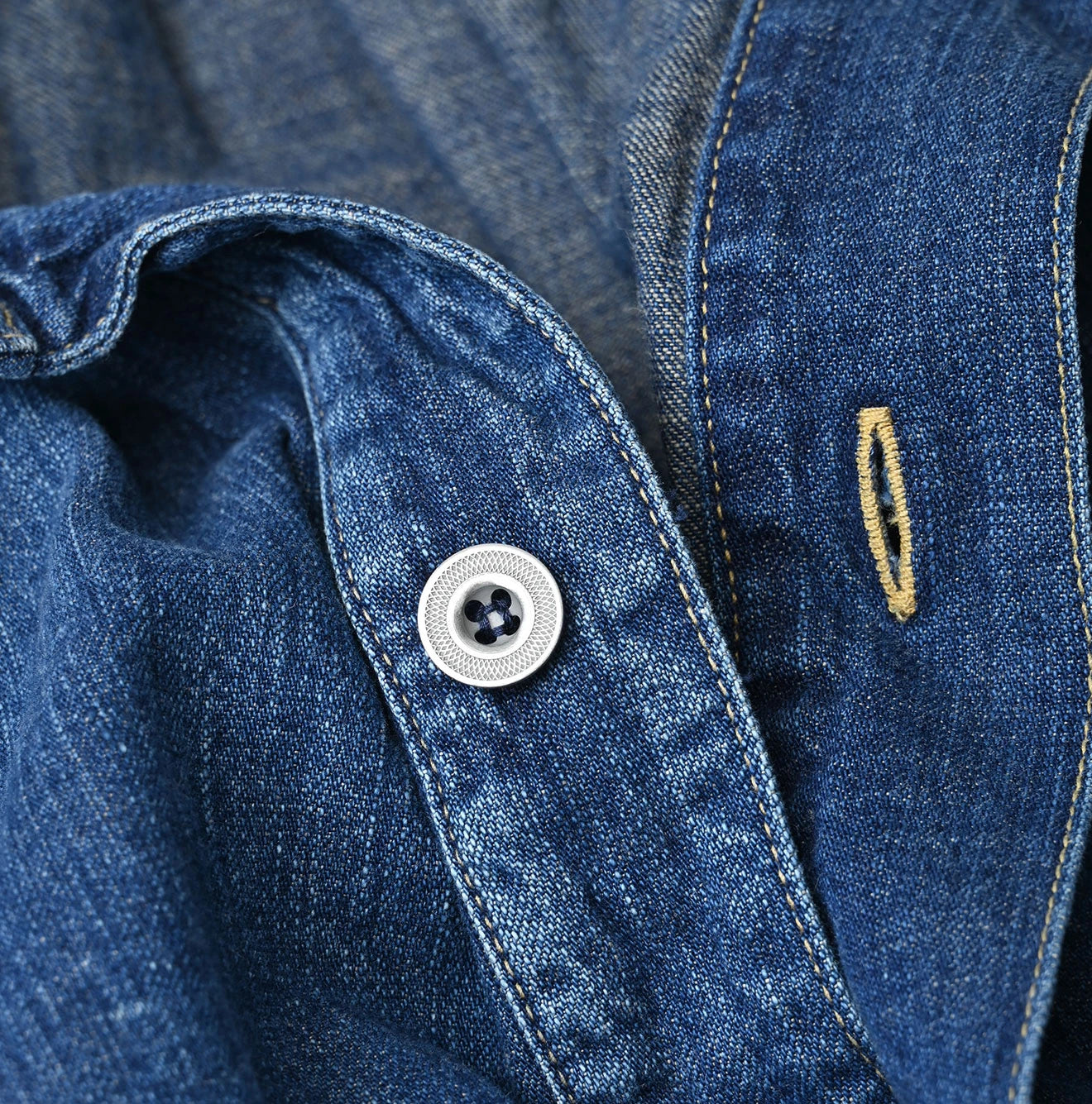 45R Komugi Denim Hechima Blouse - Image 16