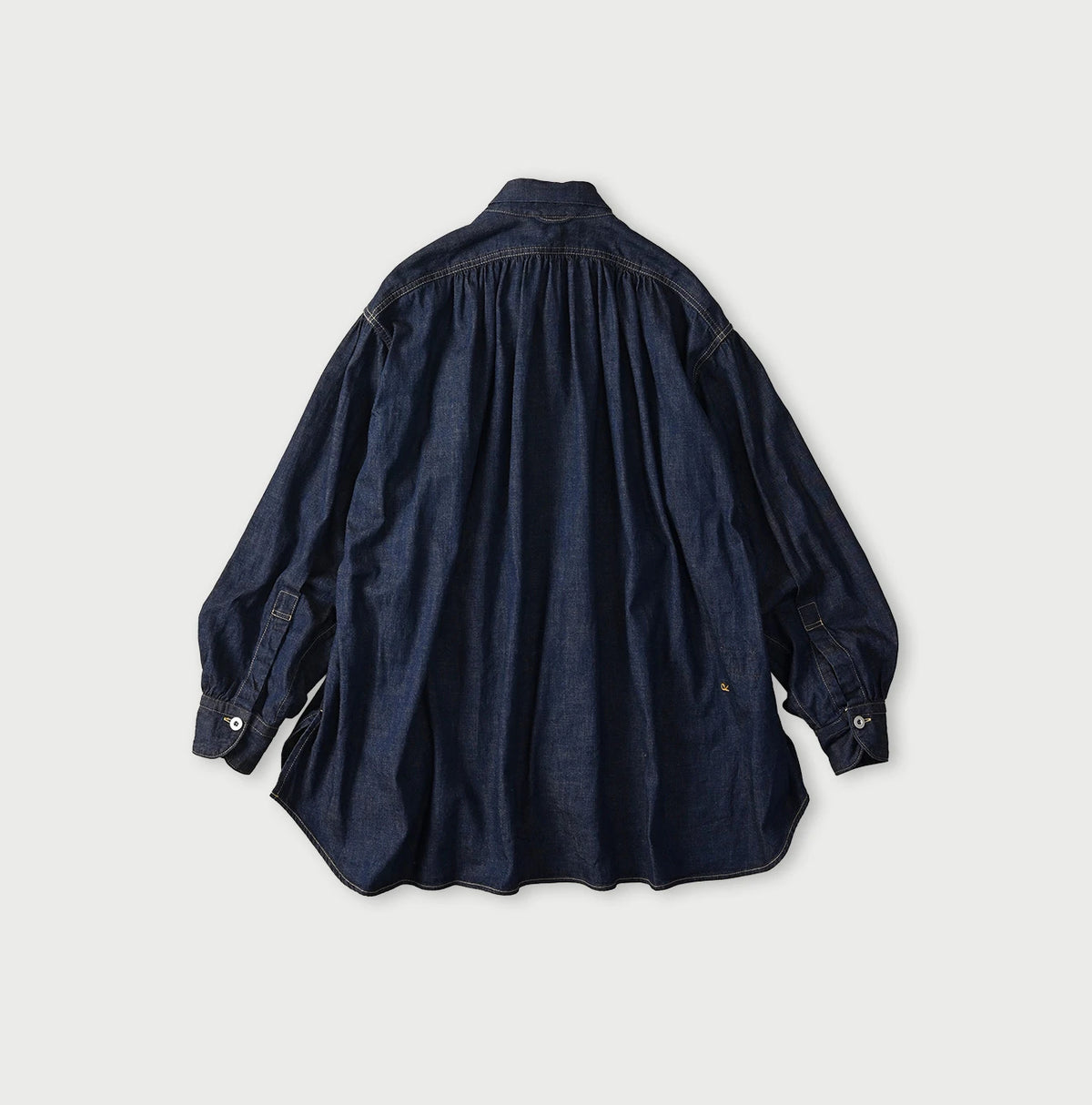 45R Komugi Denim Hechima Blouse