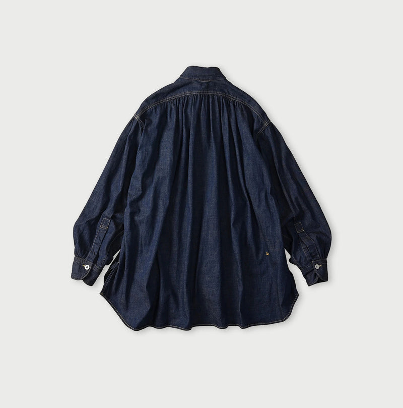 45R Komugi Denim Hechima Blouse - Image 11