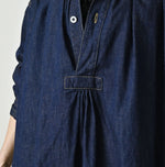 45R Komugi Denim Hechima Blouse
