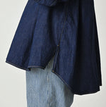 45R Komugi Denim Hechima Blouse