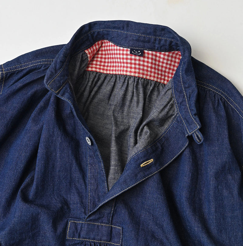 45R Komugi Denim Hechima Blouse - Image 19
