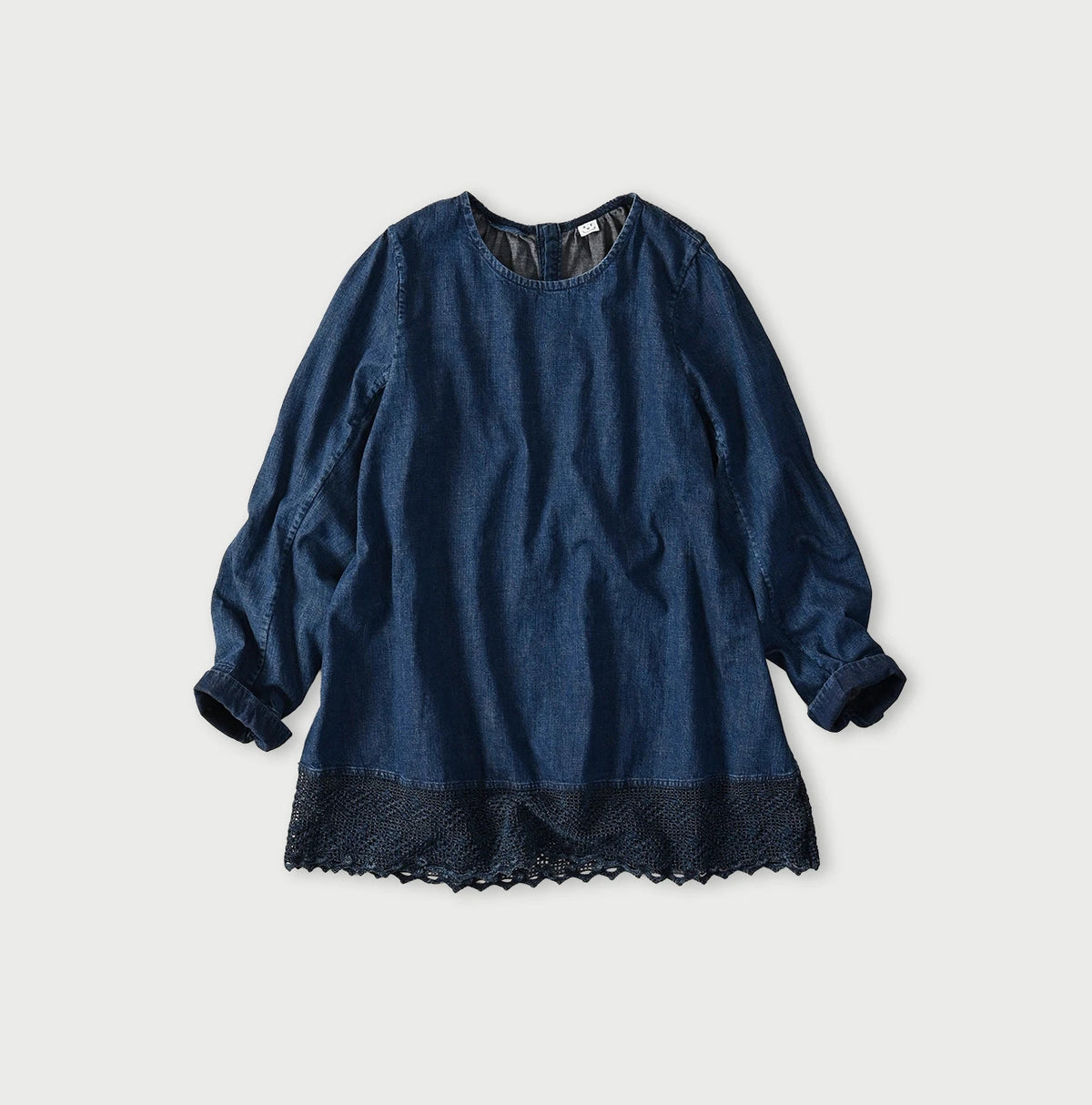 45R Komugi Denim Lace x Blouse