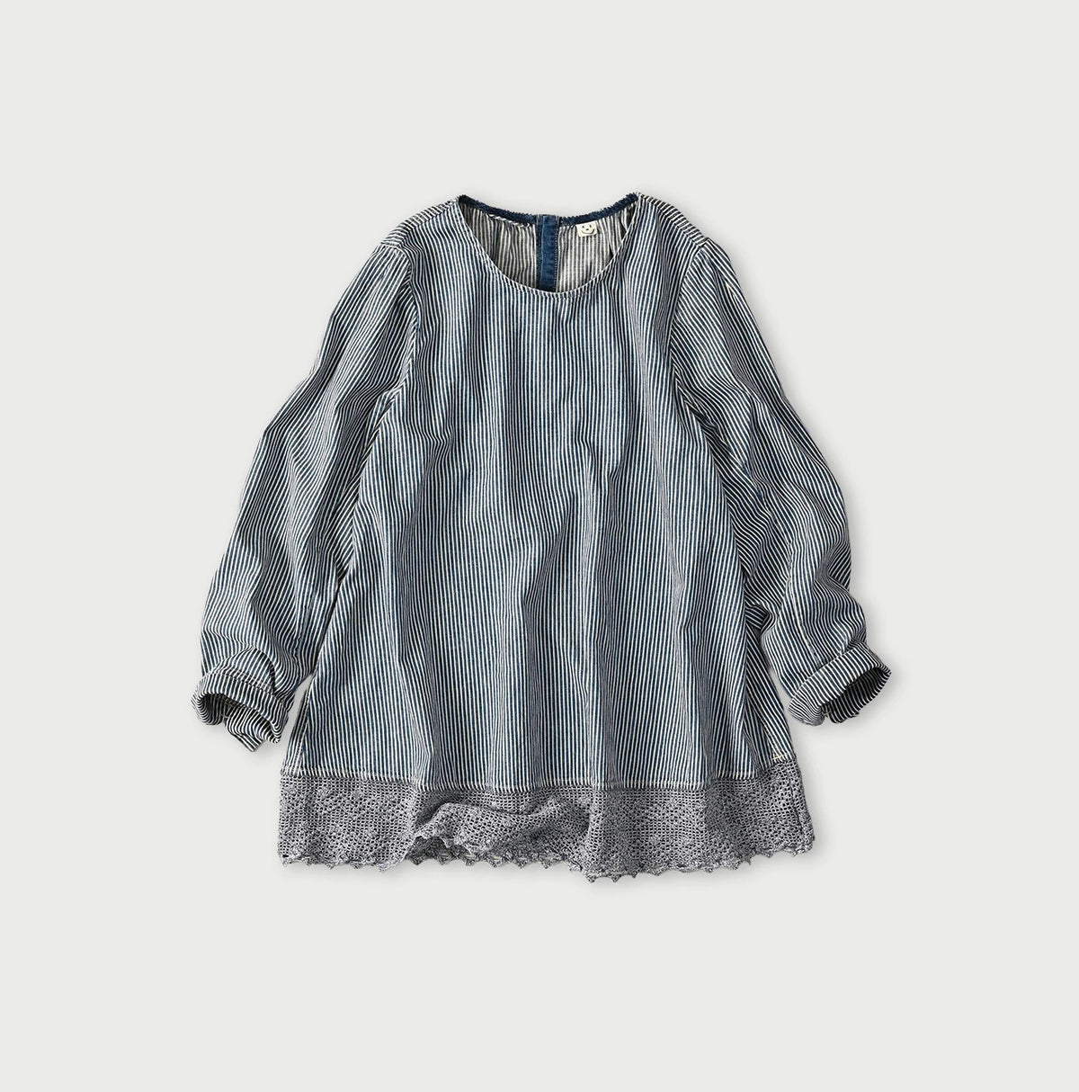45R Komugi Denim Lace x Blouse