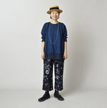 45R Komugi Denim Lace x Blouse