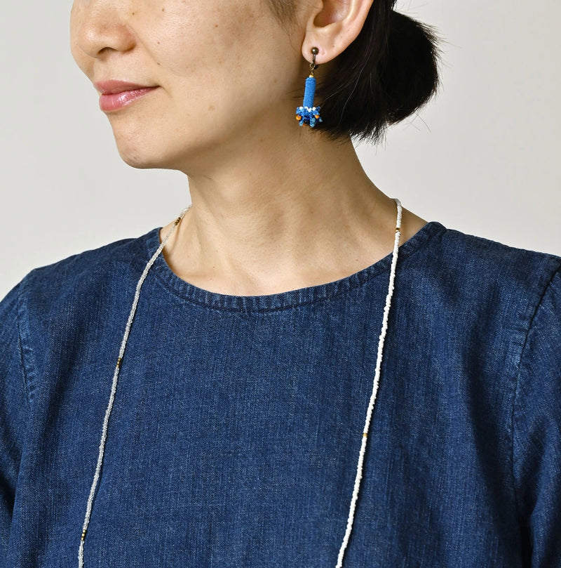 45R Komugi Denim Lace x Blouse - Image 8