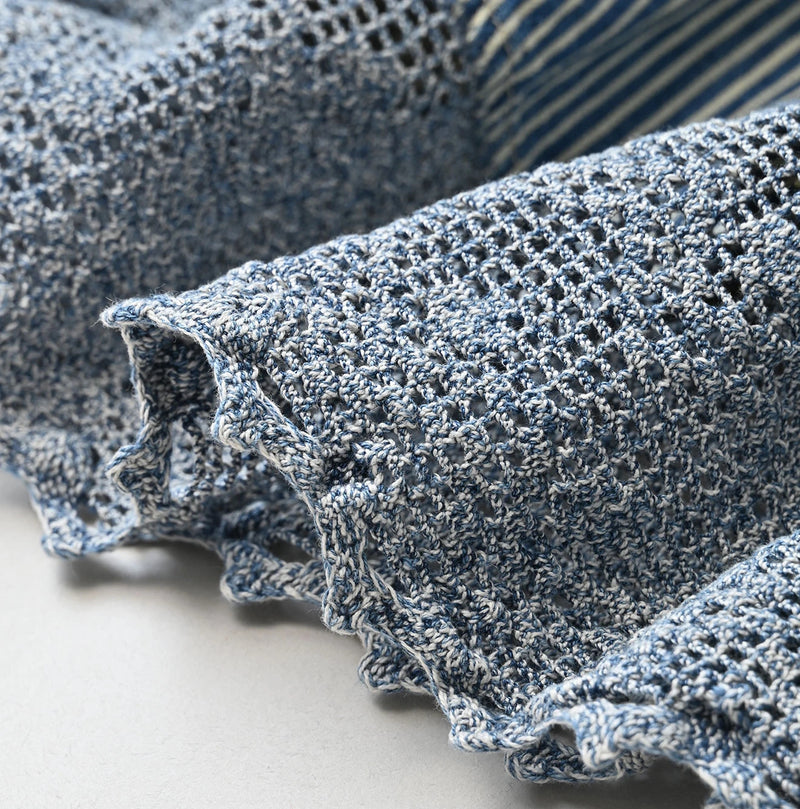 45R Komugi Denim Lace x Blouse - Image 16