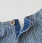 45R Komugi Denim Lace x Blouse