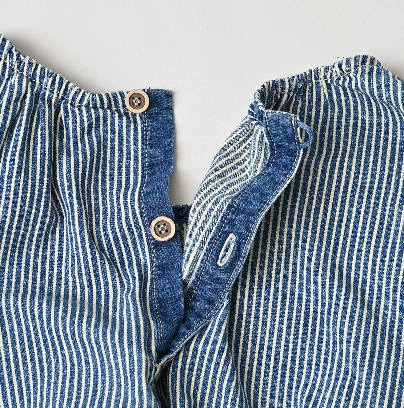 45R Komugi Denim Lace x Blouse
