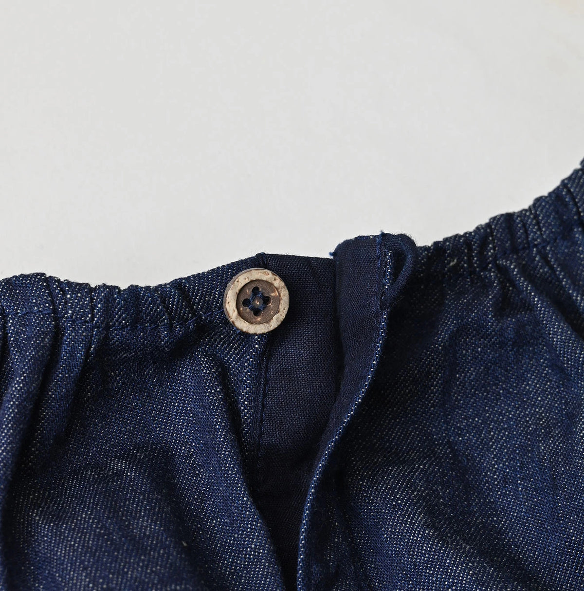 45R Komugi Denim Lace x Blouse