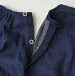 45R Komugi Denim Lace x Blouse