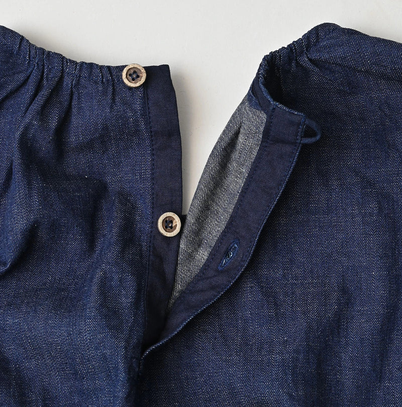 45R Komugi Denim Lace x Blouse - Image 17