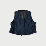 45R Light Mont Brown Denim Posh Vest Nou