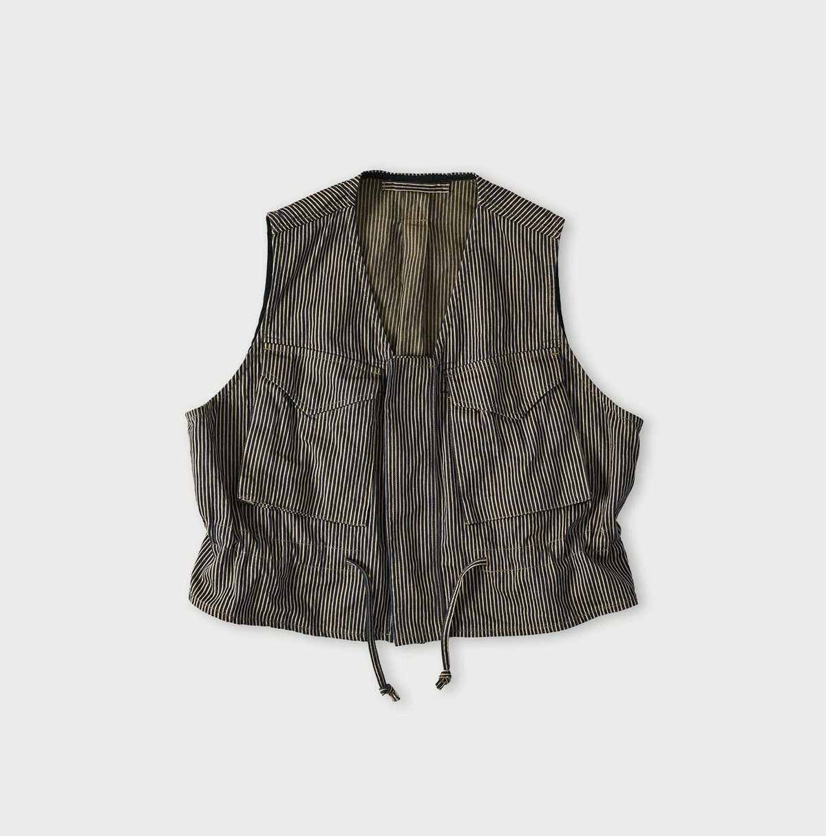 45R Light Mont Brown Denim Posh Vest Nou