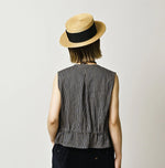 45R Light Mont Brown Denim Posh Vest Nou