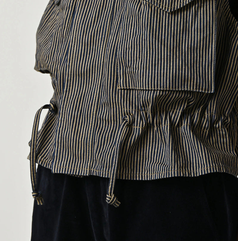 45R Light Mont Brown Denim Posh Vest Nou - Image 9