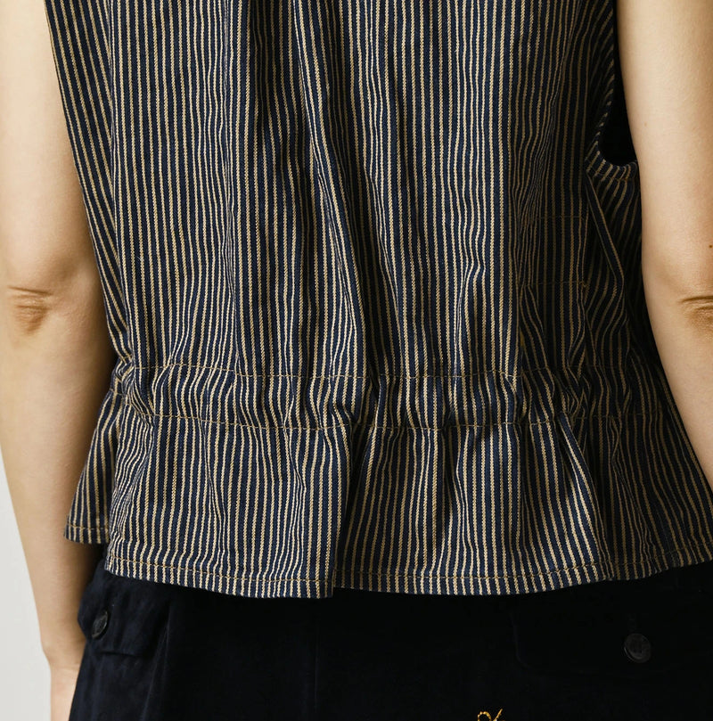 45R Light Mont Brown Denim Posh Vest Nou - Image 11