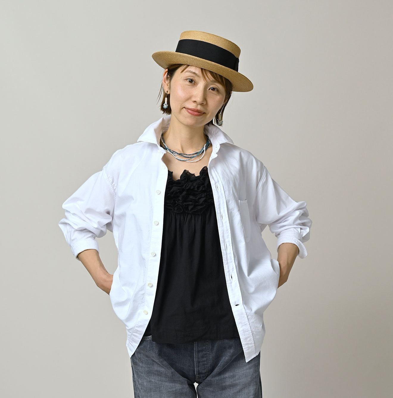 45R Supima Oxford 908 Wide Collar Shirt - Image 5