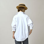 45R Supima Oxford 908 Wide Collar Shirt