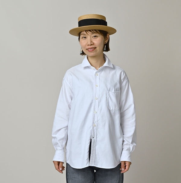 45R Supima Oxford 908 Wide Collar Shirt