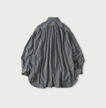 45R Indigo Hickory Komugi Denim Hechima Blouse (Distressed)