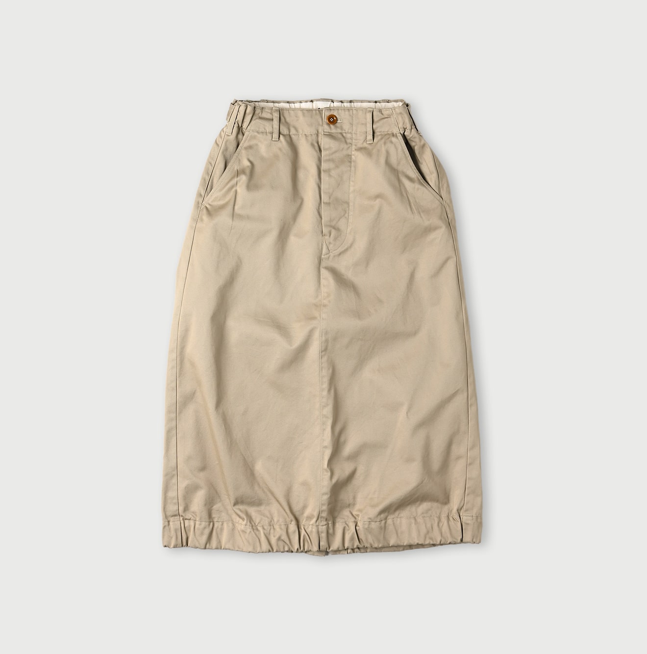45R Two-ply Chino Chigo Skirt