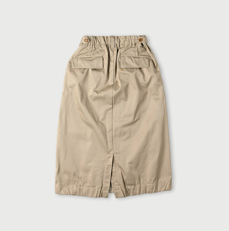 45R Two-ply Chino Chigo Skirt