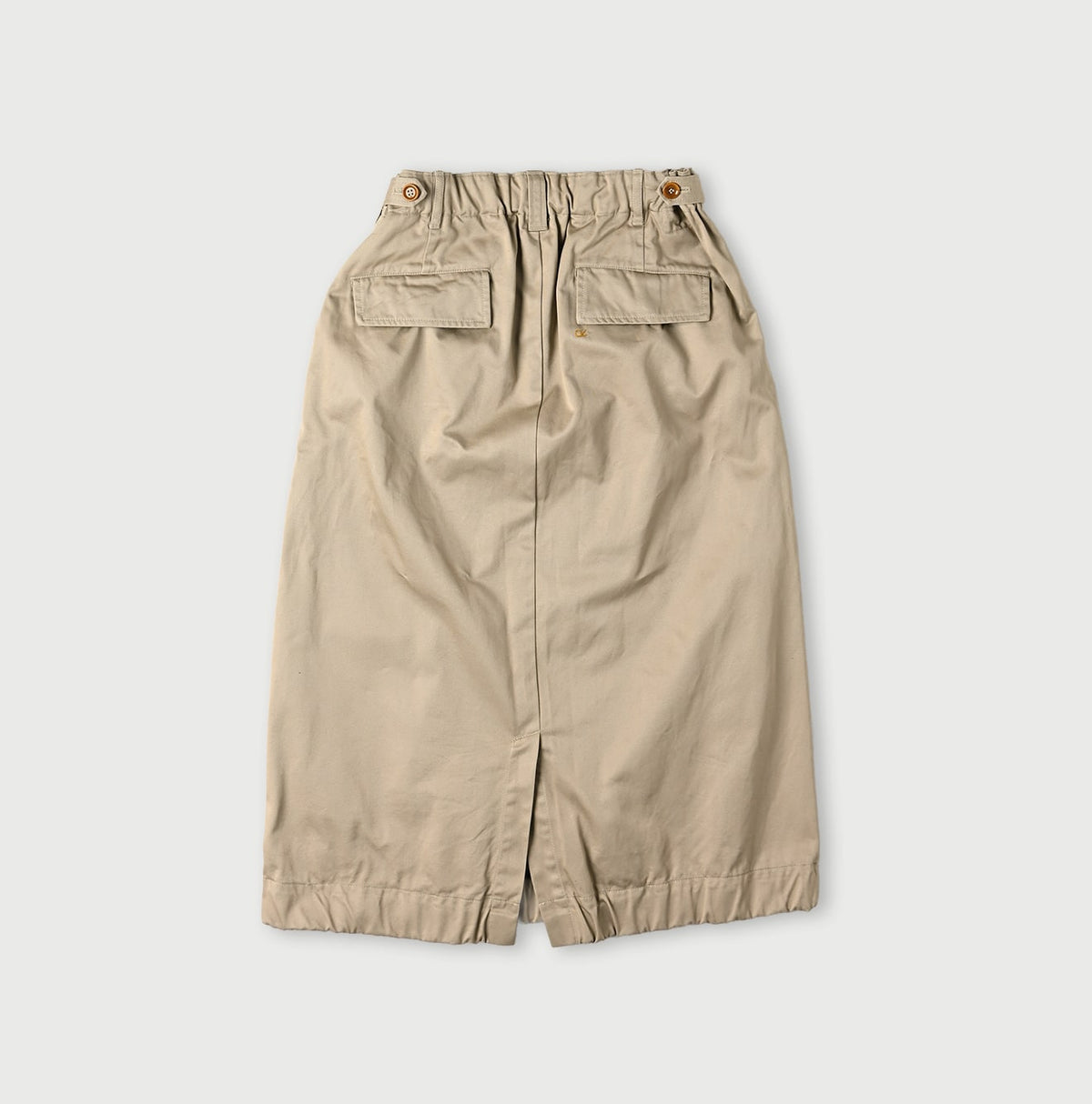 45R Two-ply Chino Chigo Skirt