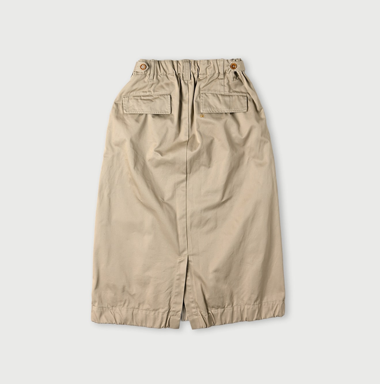 45R Two-ply Chino Chigo Skirt
