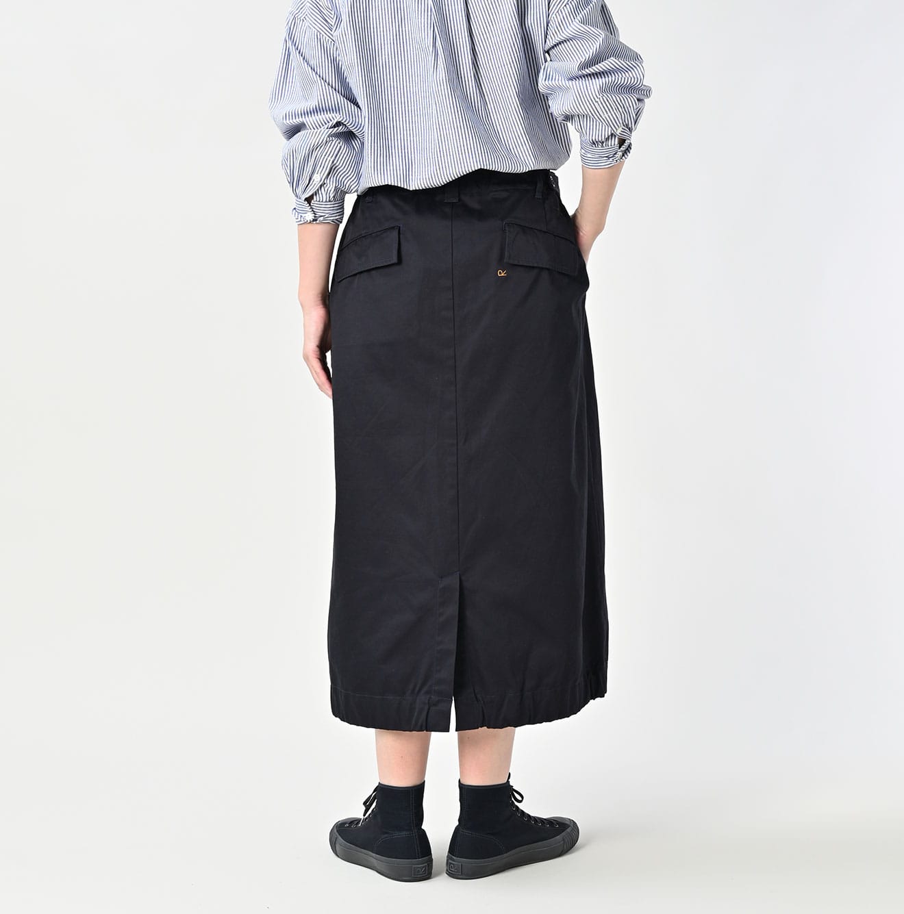 45R Two-ply Chino Chigo Skirt