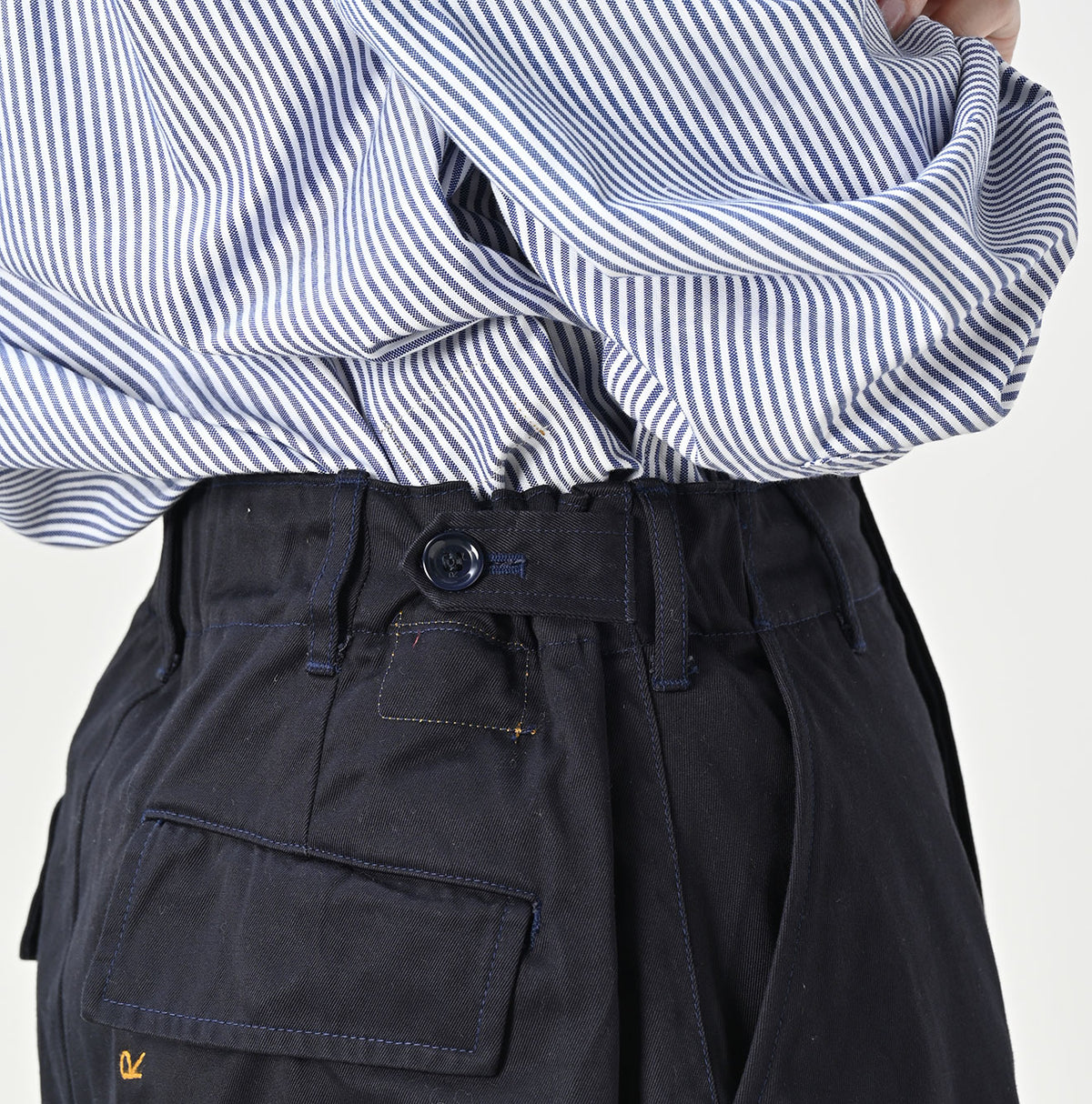 45R Two-ply Chino Chigo Skirt