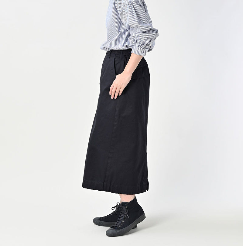 45R Two-ply Chino Chigo Skirt