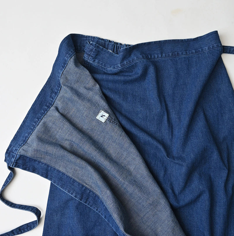 45R Komugi Denim Lace x Wrap Skirt - Image 18