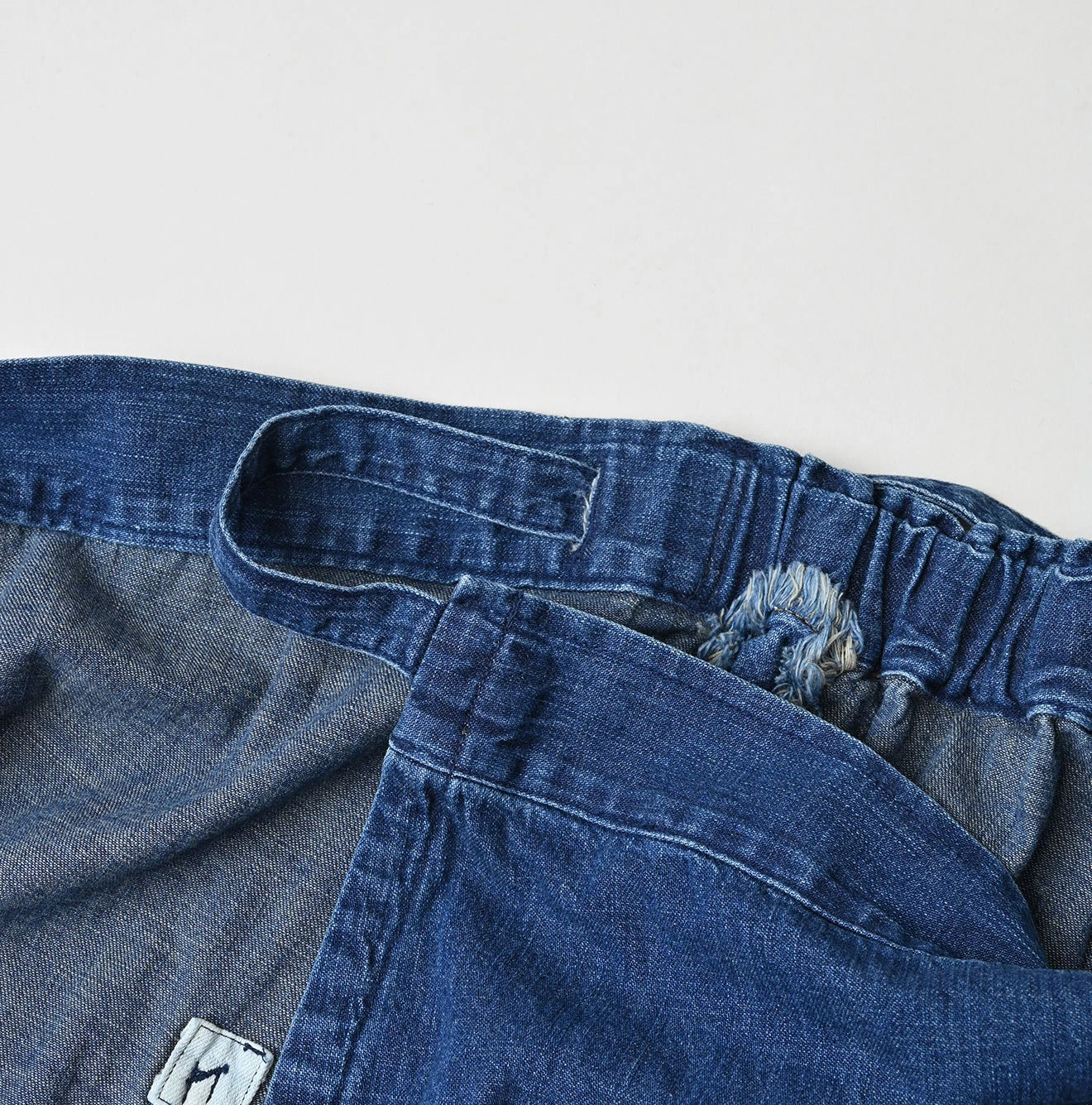 45R Komugi Denim Lace x Wrap Skirt - Image 19