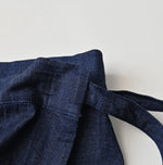 45R Komugi Denim Lace x Wrap Skirt