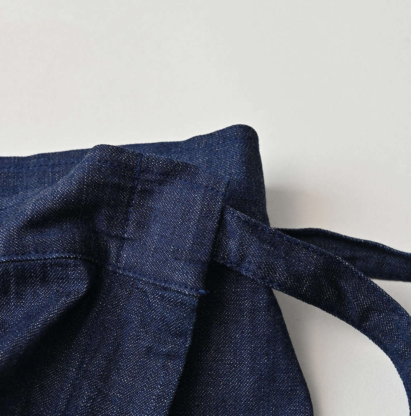 45R Komugi Denim Lace x Wrap Skirt - Image 14