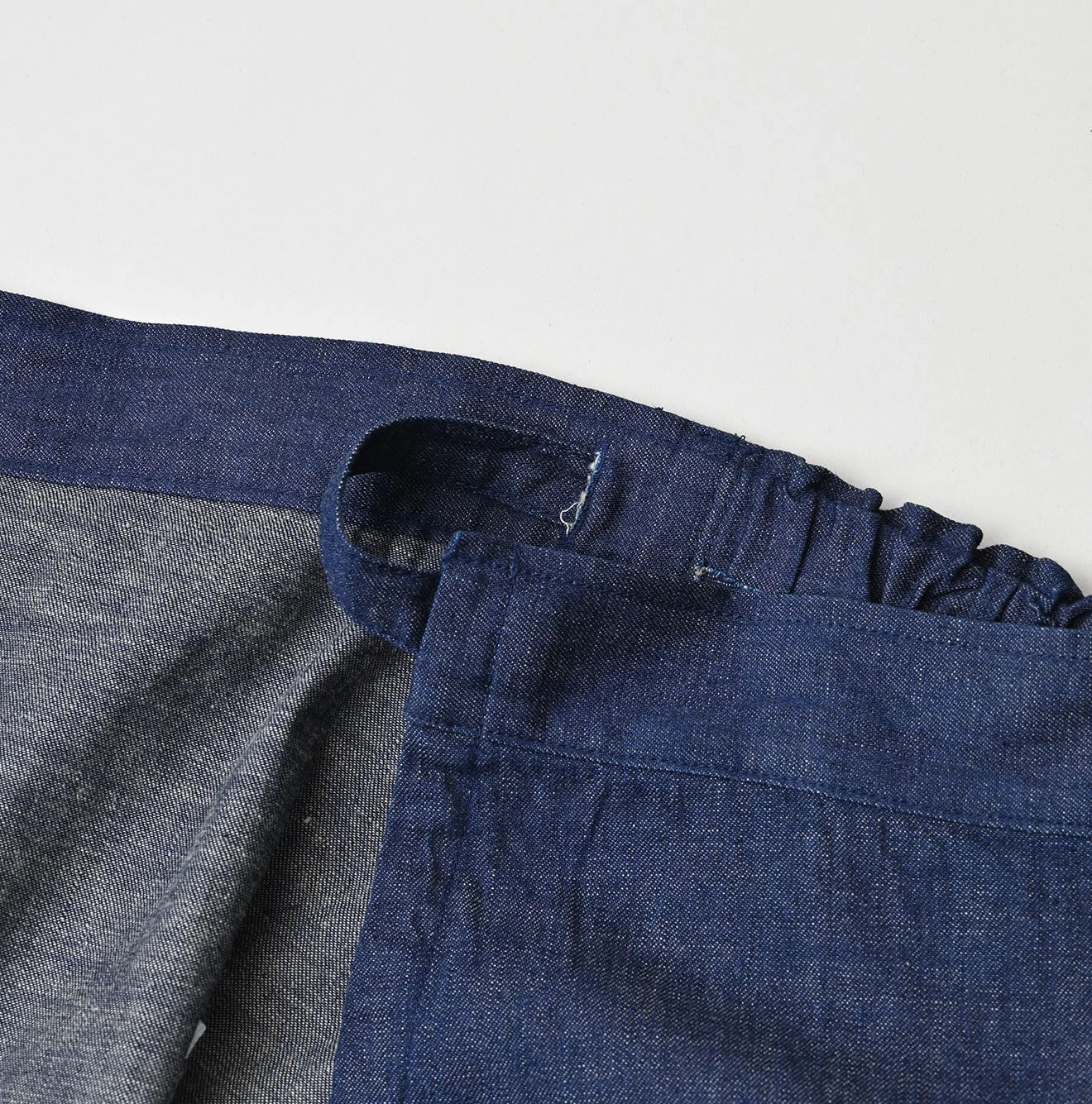 45R Komugi Denim Lace x Wrap Skirt - Image 18