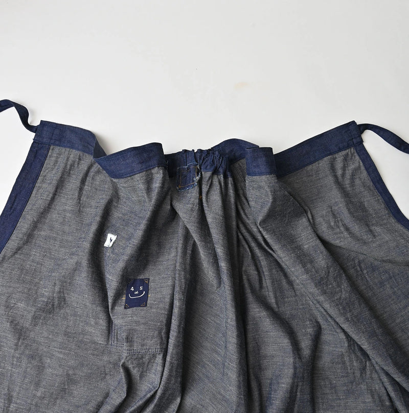 45R Komugi Denim Lace x Wrap Skirt - Image 19