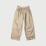 45R Two-ply Chino Charlotte Baggy Pants