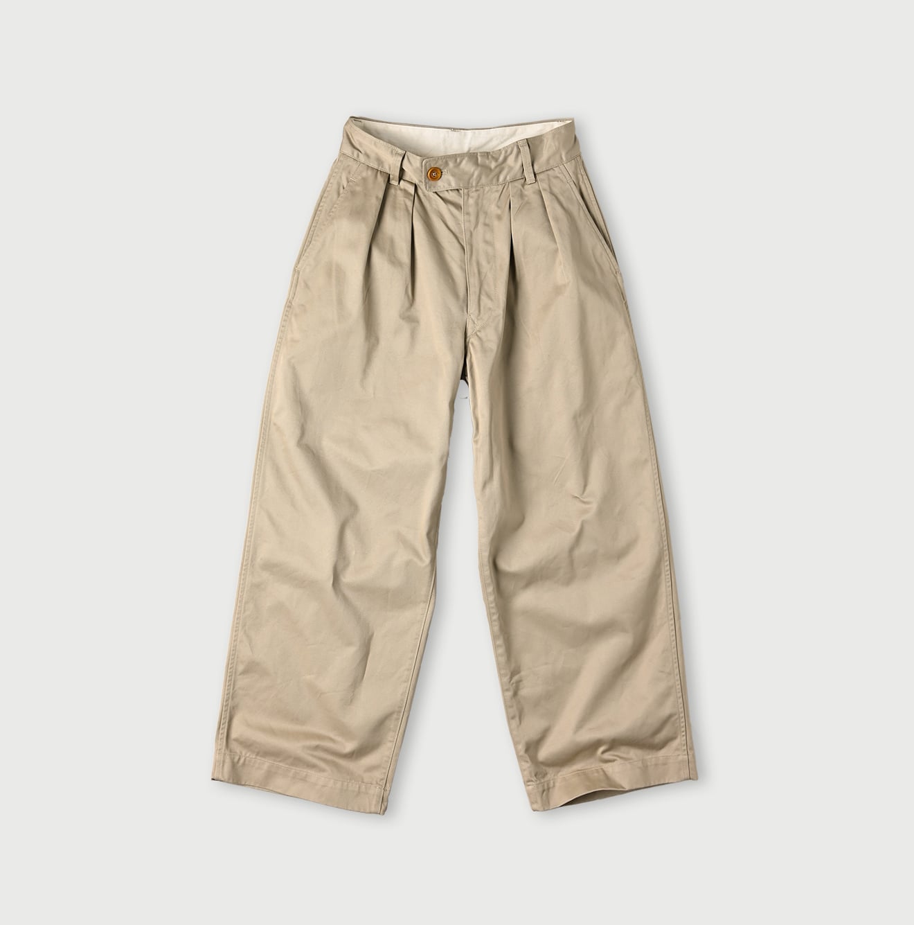 45R Two-ply Chino Charlotte Baggy Pants - Image 1