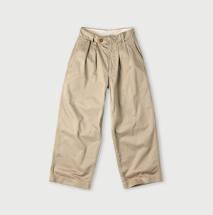 Two-ply Chino Charlotte Baggy Pants