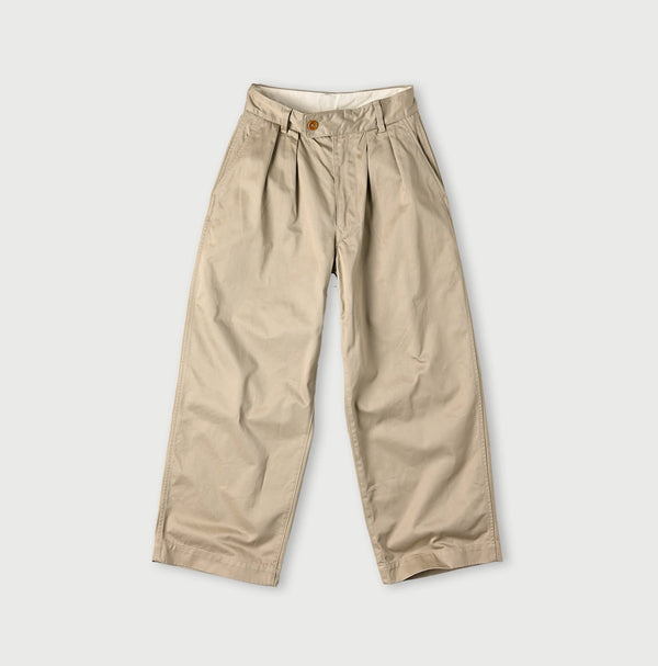 45R Two-ply Chino Charlotte Baggy Pants