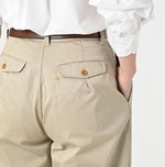 45R Two-ply Chino Charlotte Baggy Pants