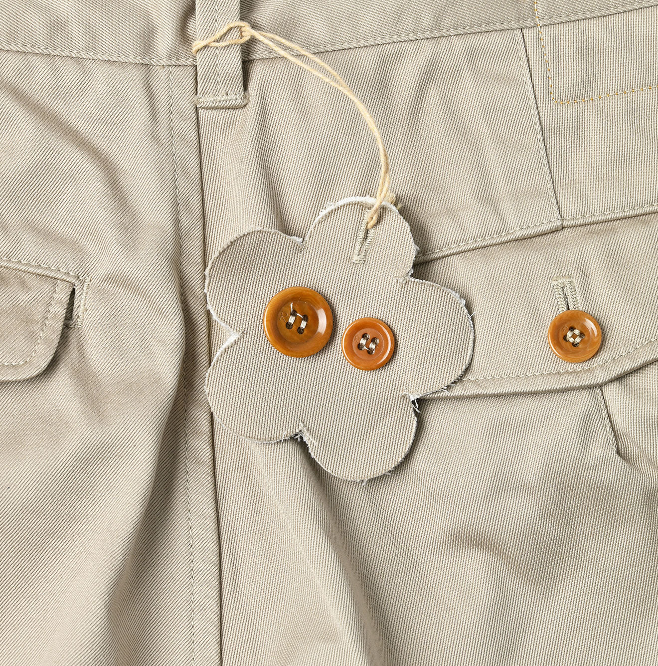 45R Two-ply Chino Charlotte Baggy Pants