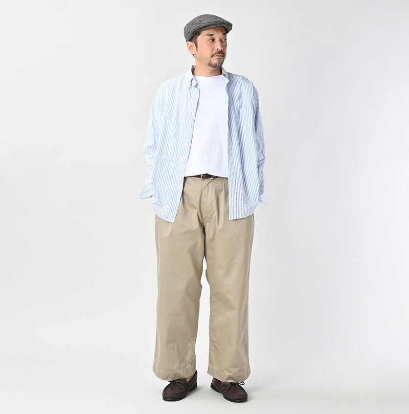 45R Two-ply Chino Charlotte Baggy Pants