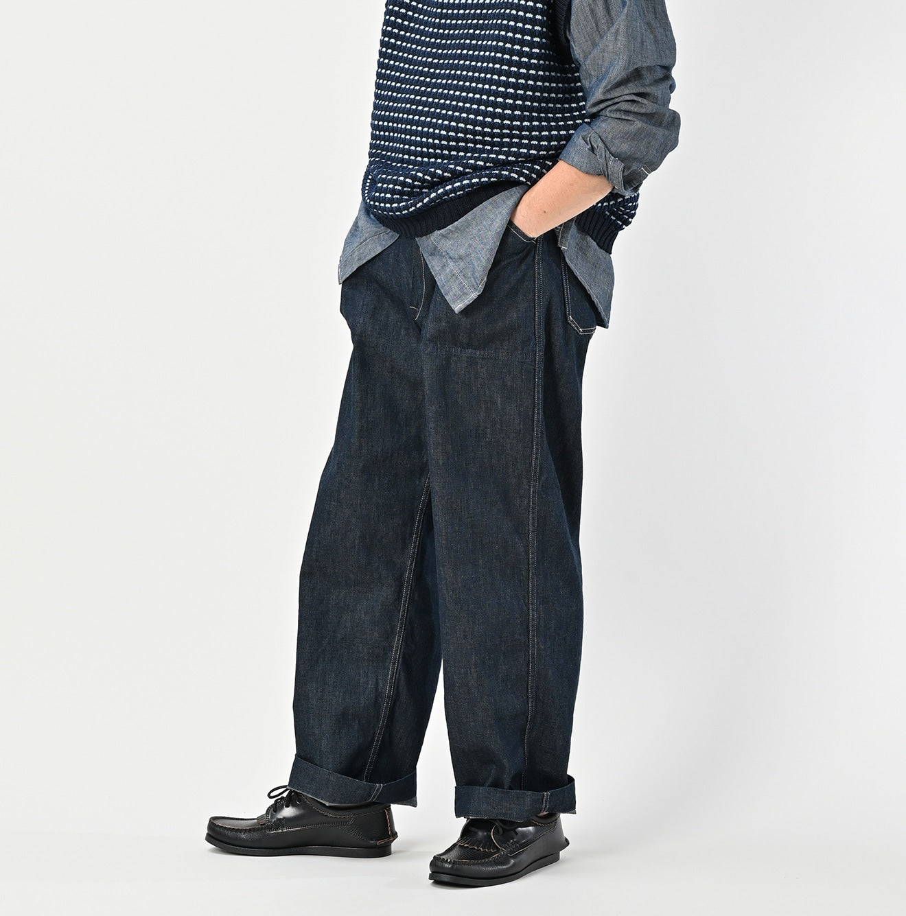 45R Mugihiko Denim 908 Painter Pants