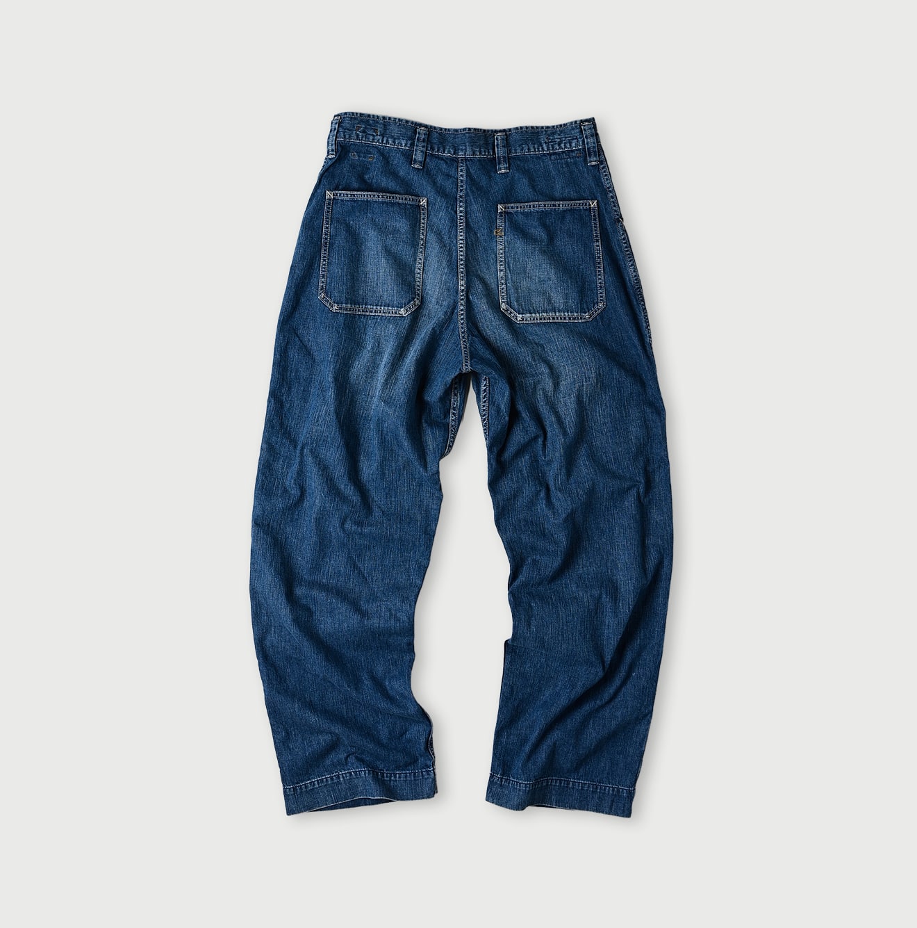 ☆L'Appartement☆ GENTLEMAN PANTS 38 Mugihiko Denim 908 Painter Pants Distressed | 45R Official
