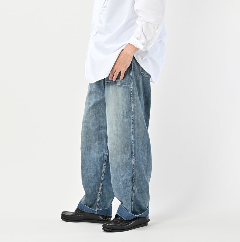 45R Mugihiko Denim 908 Painter Pants Distressed