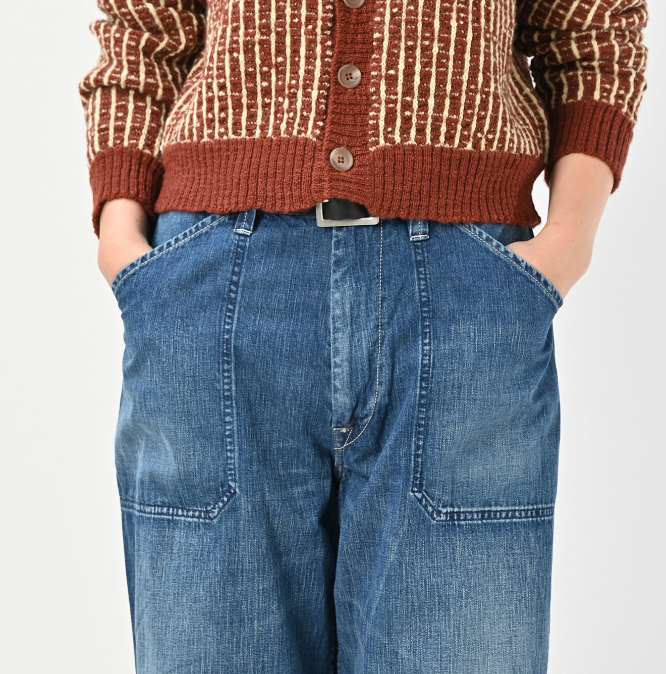 Mugihiko Denim 908 Painter Pants Distressed | 45R Official Online