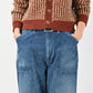 45R Mugihiko Denim 908 Painter Pants Distressed